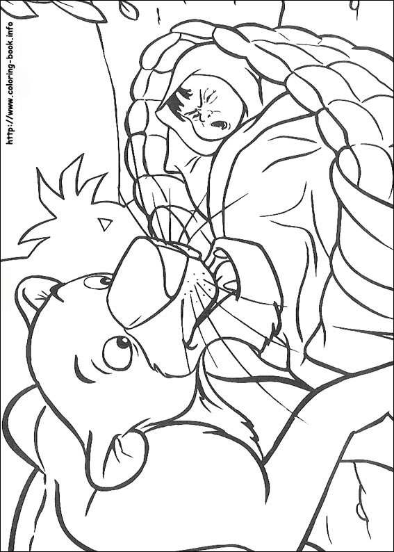 Jungle Book coloring picture